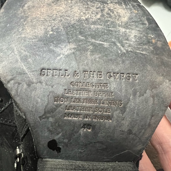 Spell black Evie over the knee boot sz 10 - Picture 5 of 9